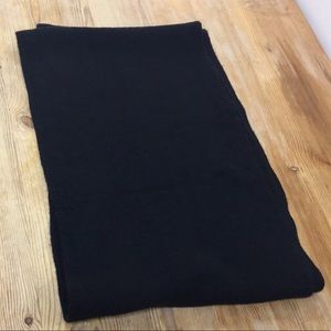 Black infinity scarf